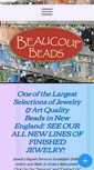 Mobile Screenshot of beaucoup-beads.com